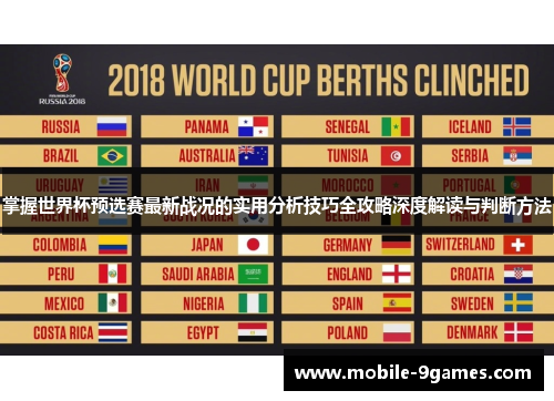 掌握世界杯预选赛最新战况的实用分析技巧全攻略深度解读与判断方法 掌握世界杯预选赛最新战况的实用分析技巧全攻略深度解读与判断方法